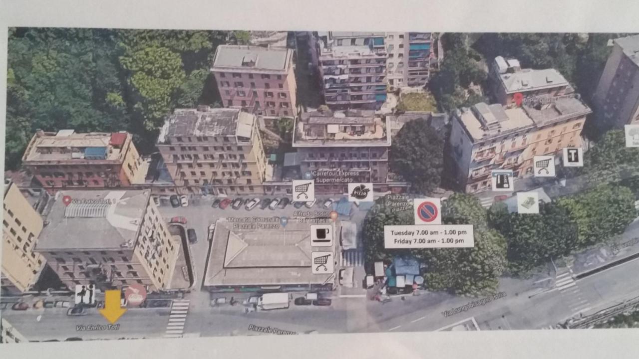 Appartamento Stadio Genova Marassi Luaran gambar